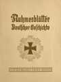 Sammelbilderalbum "Ruhmesblätter Deutscher Geschichte" komplett