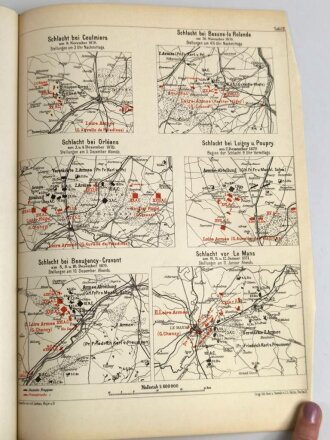 "Der Krieg gegen Frankreich und die Einigung Deutschlands", datiert 1912, 163 Seiten, DIN A4