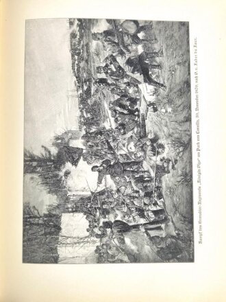 "Der Krieg gegen Frankreich und die Einigung Deutschlands", datiert 1912, 163 Seiten, DIN A4