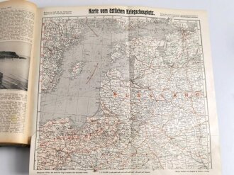 "Illustrierte Geschichte des Weltkrieges 1914/15", 500 Seiten, stark gebraucht