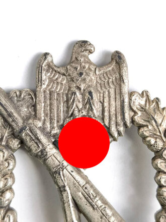Infanteriesturmabzeichen in Silber, Nadelund Bock fehlen,...