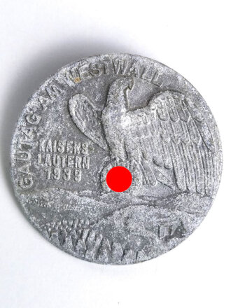 Leichtmetall Abzeichen, Gautag am Westwall, Kasierslautern 1939