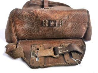 Packtasche für Berittene der Wehrmacht Modell 1940. ungereinigtes Stück