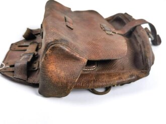 Packtasche für Berittene der Wehrmacht Modell 1940. ungereinigtes Stück