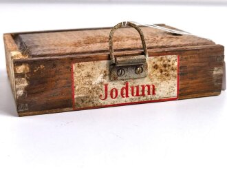 "Jodum" Holzkasten Originallack, ungereinigt....