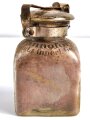 "Tannoform" Flasche, ungereinigt. Gehört ins Bodenfach des "Veterinär Arzneikasten 18/27" der Wehrmacht