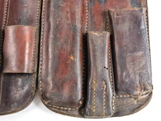 Einsatz zur Beschlagzeugtasche für berittenes Hufbeschlagpersonal der Wehrmacht