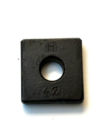 Gewindeschneider Wehrmacht für Fahnenschmied. Tasche aus Ersatzmaterial datiert 1942, das Windeisen datiert 1940