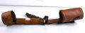 Behälter für kleines Gestell 31 der Wehrmacht, Ausführung für Berittene Getragenes Stück, Längesriemen fehlt. Zum Teil aus Ersatzmaterial, datiert 1939