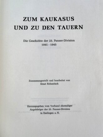 "Zum Kaukasus und zu den Tauern - Die Geschichte der...