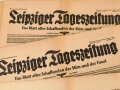 12 Stück Zeitungen aus der Zeit des 2.Weltkrieg. Jeweils nicht auf Zustand oder Vollständigkeit geprüft