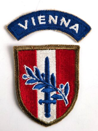 U.S. 1945- 1955 "United States Forces in Austria" Vienna patch. very good condition