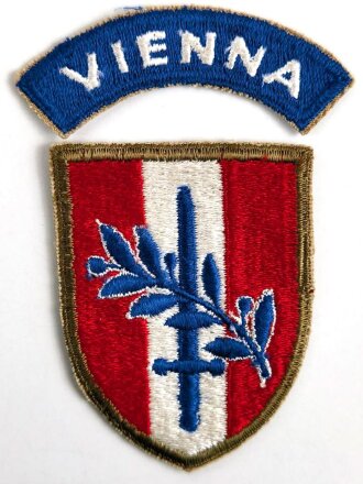 U.S. 1945- 1955 "United States Forces in Austria" Vienna patch. very good condition