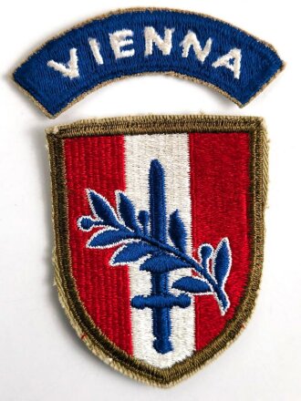 U.S. 1945- 1955 "United States Forces in Austria" Vienna patch. very good condition