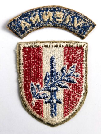 U.S. 1945- 1955 "United States Forces in Austria" Vienna patch. very good condition