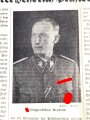 "Das Schwarze Korps" Zeitung der Schutzstaffeln der NSDAP, Berlin 5. September 1940, geknickt