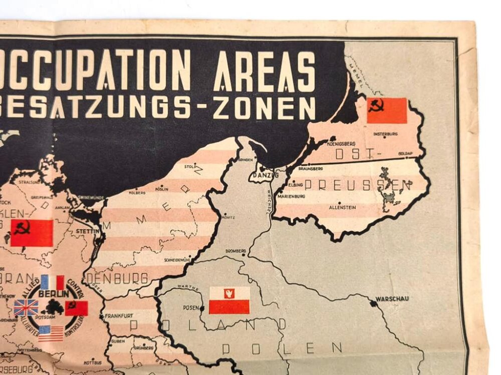 Wie Waren Die Besatzungszonen Deutschlands Nach 1945 Verteilt www.kpemig.de