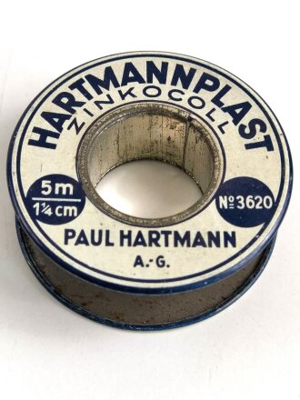 "Hartmannplast" , leere Packung, gehört so...