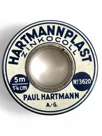 "Hartmannplast" , leere Packung, gehört so...