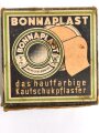 "Bonnaplast" , leere Packung, mit Umverpackung, gehört so unter anderem in den Verbandkasten