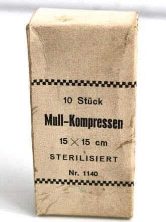 " 10 Stück Mull Kompressen" 15 x 15cm, in...