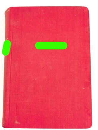 Adolf Hitler "Mein Kampf" kleine, rote " Tornisterausgabe" von 1940