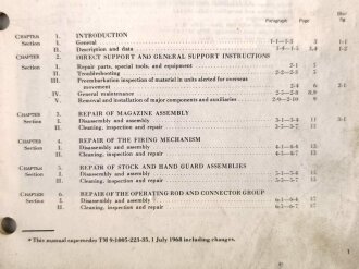 U.S. Technical Manual 9-1005-223-34 "For Rifle...