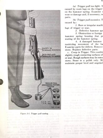 U.S. Technical Manual 9-1005-223-34 "For Rifle 7.62-MM, M14, w/E" 69 pages, used, U.S. 1972 dated