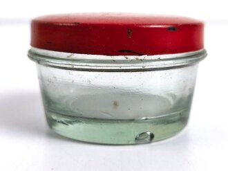 Glasbehälter mit Blechdeckel " Nigrin Spezial...