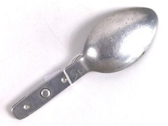 Gabel/ Löffel Komination Wehrmacht aus Aluminium, datiert 1940