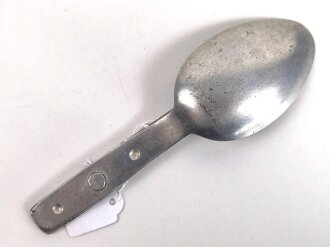 Gabel/ Löffel Komination Wehrmacht aus Aluminium, datiert 1939