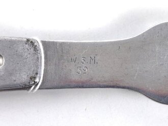 Gabel/ Löffel Komination Wehrmacht aus Aluminium, datiert 1939