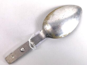 Gabel/ Löffel Komination Wehrmacht aus Aluminium, datiert 1939