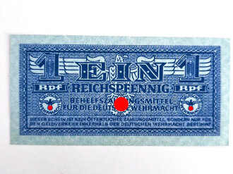 1 Reichspfennig, Behelfszahlungsmittel für die deutsche Wehrmacht