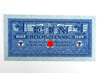 1 Reichspfennig, Behelfszahlungsmittel für die...