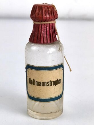 Leere Flasche " Hoffmannstropfen" Höhe 9cm