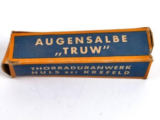 Tube "TRUW Augensalbe" in der originalen...