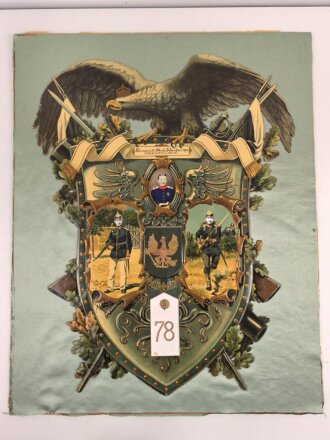 Schiesspreis Preussen, Infanterie Regiment 78. Erhabene...