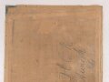 Schiesspreis Preussen, Infanterie Regiment 78. Erhabene Pappe auf Seide, Maße 68x85cm, das "Pickelhaubenemblem" liegt lose auf. Sehr dekorativ