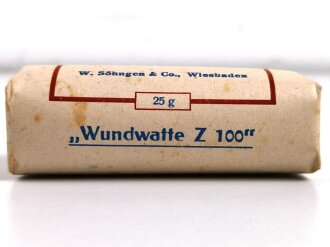 Pack " Verbandwatte" 25g, "Wundwatte...