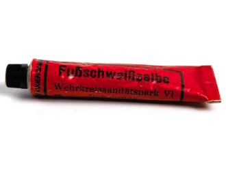 Tube "Fußschweißsalbe" Wehrmacht ,...