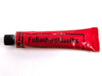 Tube "Fußschweißsalbe" Wehrmacht ,...