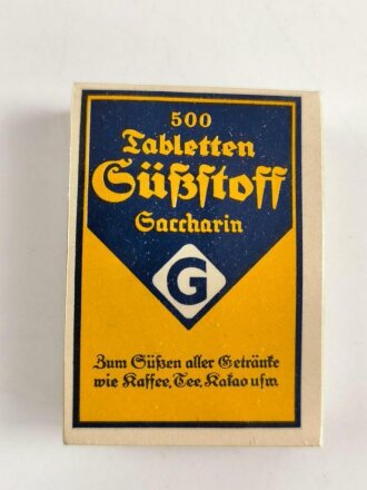 Pack "500 Tabletten Süßstoff...