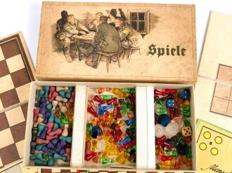 Spielesammlung 16 x 31cm, nicht auf Vollständigkeit geprüft