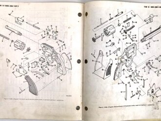U.S. Technical Manual 9-1005-206-14P/1 "Revolver, Caliber .38 Special" 39 pages, used, U.S. 1971 dated