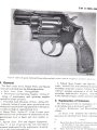 U.S. Technical Manual 9-1005-206-14P/1 "Revolver, Caliber .38 Special" 39 pages, used, U.S. 1971 dated