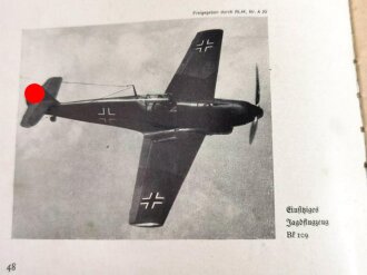 "Jahrbuch der deutschen Luftwaffe 1939" 186 Seiten, über DIN A5, gebraucht