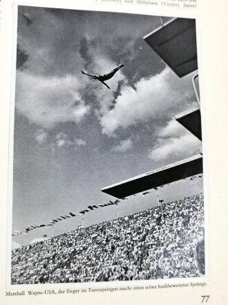 "Olympia 1936" - Band 2 Die Olympischen Spiele 1936 in Berlin und Garmisch-Partenkirchen, 165 Seiten, komplett, im Schutzumschlag