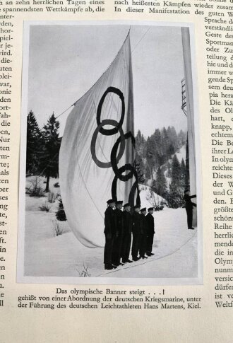 "Olympia 1936" - Band 1 Die Olympischen Spiele 1936 in Berlin und Garmisch-Partenkirchen, 127 Seiten, komplett