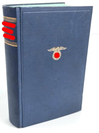 Adolf Hitler " Mein Kampf" Volksausgabe Ganzleinen 1936, gebraucht mit Widmung von 1936
